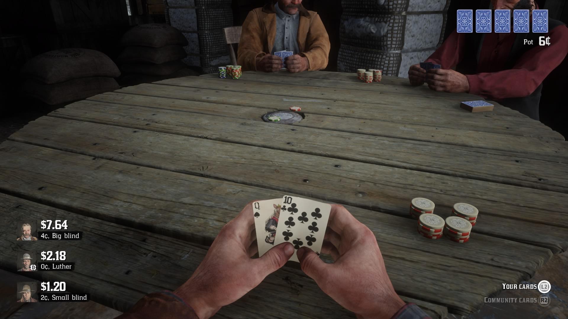 Red Dead Redemption poker