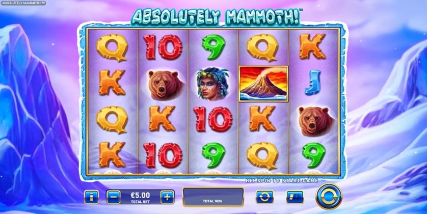 absolutely mammoth slot screenshot by playtech
